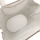 エルメス HERMES インザループ18 グリペール トリヨンクレマンス ヴォースイフト ハンドバッグ ゴールド金具 白