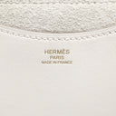 エルメス HERMES インザループ18 グリペール トリヨンクレマンス ヴォースイフト ハンドバッグ ゴールド金具 白