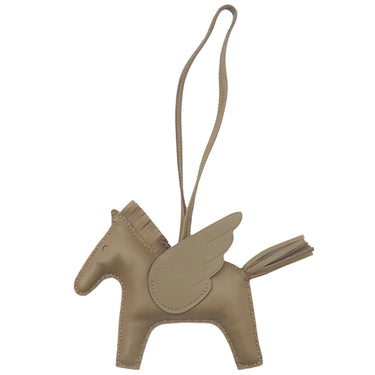 エルメス HERMES ロデオMM ペガサス エトゥープ アニョーミロ バッグチャーム グレージュ 単色 ソーエトゥープ