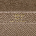 エルメス HERMES ベアンミニ エトゥープ ヴォーエプソン 二つ折り財布 ゴールド金具 新品 未使用 コンパクト財布 コインケース グレージュ