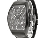腕時計 フランクミュラー FRANCK MULLER トノウカーベックス クロノグラフ 8880 CC AT NR 自動巻き メンズ ブラック PVD デイト