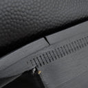 フェラガモ FERRAGAMO FORT ガンチーニ 762695 NERO レザー 7 ローファー シルバー金具 黒 靴