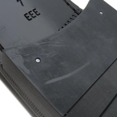 フェラガモ FERRAGAMO FORT ガンチーニ 762695 NERO レザー 7 ローファー シルバー金具 黒 靴