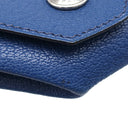 エルメス HERMES ルヴァンキャトル ブルー系 シェーブル コインケース シルバー金具 青