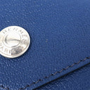 エルメス HERMES ルヴァンキャトル ブルー系 シェーブル コインケース シルバー金具 青