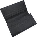 ブルガリ BVLGARI ブルガリブルガリ マン 282233 ブラック レザー 長財布 シルバー金具 黒 二つ折り 新品 未使用