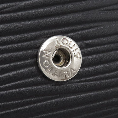 ルイヴィトン LOUIS VUITTON アンヴェロップ カルト ドゥ ヴィジット M62292 ノワール エピレザー 名刺入れ シルバー金具 黒 カード入れ