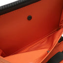 ボッテガヴェネタ BOTTEGA VENETA マキシ イントレチャート ブラック レザー ポーチ マットブラック金具 黒 セカンドバッグ クラッチバッグ トラベルポーチ