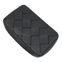 ボッテガヴェネタ BOTTEGA VENETA マキシ イントレチャート ブラック レザー ポーチ マットブラック金具 黒 セカンドバッグ クラッチバッグ トラベルポーチ