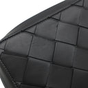 ボッテガヴェネタ BOTTEGA VENETA マキシ イントレチャート ブラック レザー ポーチ マットブラック金具 黒 セカンドバッグ クラッチバッグ トラベルポーチ