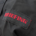 ブリーフィング BRIEFING ロゴ ショルダー BRA231L71 ブラック キャンバス コーデュラエコ ボディバッグ ブラック金具 黒 赤ロゴ