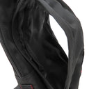 ブリーフィング BRIEFING ロゴ ショルダー BRA231L71 ブラック キャンバス コーデュラエコ ボディバッグ ブラック金具 黒 赤ロゴ