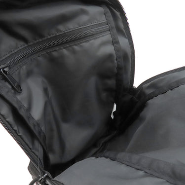 ブリーフィング BRIEFING ロゴ ショルダー BRA231L71 ブラック キャンバス コーデュラエコ ボディバッグ ブラック金具 黒 赤ロゴ