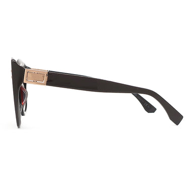 フェンディ FENDI ピーカブー 52□23 FF0265/S ブラウン プラスチック サングラス ゴールド金具 キャットアイ