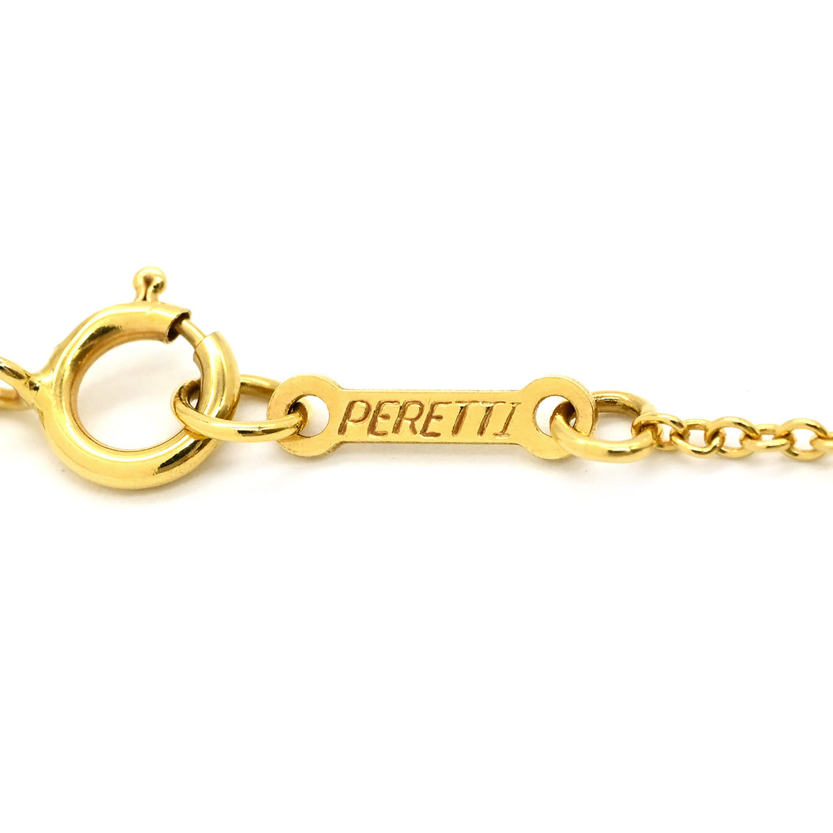 ティファニー Tiffany & Co ドッツクロス イエローゴールド ネックレス