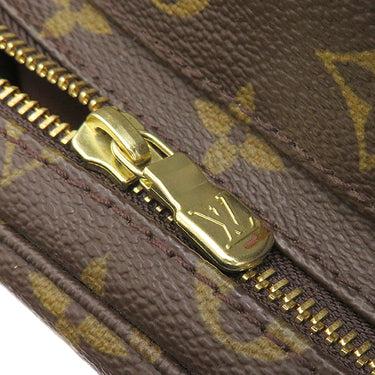 ルイヴィトン LOUIS VUITTON モンスリGM M51135 モノグラム モノグラムキャンバス リュック・デイパック ゴールド金具 茶 バックパック