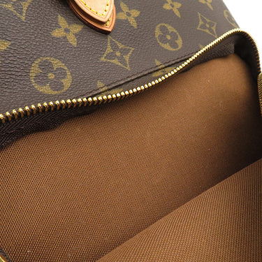 ルイヴィトン LOUIS VUITTON モンスリGM M51135 モノグラム モノグラムキャンバス リュック・デイパック ゴールド金具 茶 バックパック