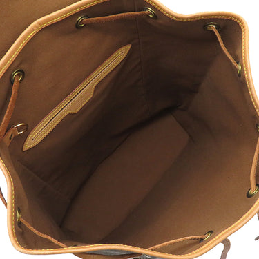 ルイヴィトン LOUIS VUITTON モンスリGM M51135 モノグラム モノグラムキャンバス リュック・デイパック ゴールド金具 茶 バックパック
