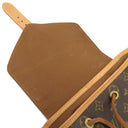 ルイヴィトン LOUIS VUITTON モンスリGM M51135 モノグラム モノグラムキャンバス リュック・デイパック ゴールド金具 茶 バックパック