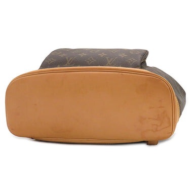 ルイヴィトン LOUIS VUITTON モンスリGM M51135 モノグラム モノグラムキャンバス リュック・デイパック ゴールド金具 茶 バックパック