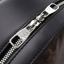 ルイヴィトン LOUIS VUITTON ジョッシュ M41530 モノグラム×ブラック モノグラムマカサー リュック・デイパック シルバー金具 茶 黒 バックパック