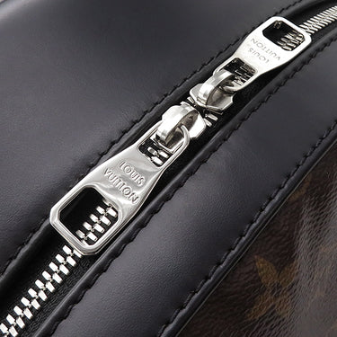 ルイヴィトン LOUIS VUITTON ジョッシュ M41530 モノグラム×ブラック モノグラムマカサー リュック・デイパック シルバー金具 茶 黒 バックパック
