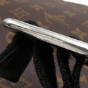 ルイヴィトン LOUIS VUITTON ジョッシュ M41530 モノグラム×ブラック モノグラムマカサー リュック・デイパック シルバー金具 茶 黒 バックパック