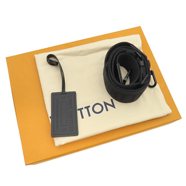 ルイヴィトン LOUIS VUITTON テイクオフ メッセンジャー M57080 ノワール グレインレザー ショルダーバッグ マットブラック金具 黒 斜め掛け