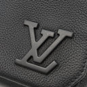 ルイヴィトン LOUIS VUITTON テイクオフ メッセンジャー M57080 ノワール グレインレザー ショルダーバッグ マットブラック金具 黒 斜め掛け