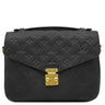 ルイヴィトン LOUIS VUITTON ポシェット メティス MM M41487 ノワール モノグラムアンプラント 2WAYバッグ ゴールド金具 黒 ショルダーバッグ