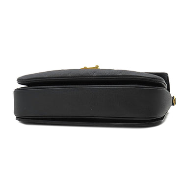 ルイヴィトン LOUIS VUITTON ポシェット メティス MM M41487 ノワール モノグラムアンプラント 2WAYバッグ ゴールド金具 黒 ショルダーバッグ
