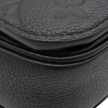 ルイヴィトン LOUIS VUITTON ポシェット メティス MM M41487 ノワール モノグラムアンプラント 2WAYバッグ ゴールド金具 黒 ショルダーバッグ