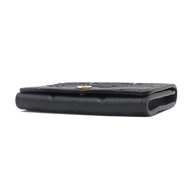 ルイヴィトン LOUIS VUITTON アンヴェロップ カルト ドゥ ヴィジット M58456 ノワール モノグラムアンプラント カードケース ゴールド金具 黒 名刺入れ