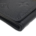 ルイヴィトン LOUIS VUITTON アンヴェロップ カルト ドゥ ヴィジット M58456 ノワール モノグラムアンプラント カードケース ゴールド金具 黒 名刺入れ