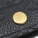 ルイヴィトン LOUIS VUITTON アンヴェロップ カルト ドゥ ヴィジット M58456 ノワール モノグラムアンプラント カードケース ゴールド金具 黒 名刺入れ