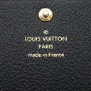 ルイヴィトン LOUIS VUITTON アンヴェロップ カルト ドゥ ヴィジット M58456 ノワール モノグラムアンプラント カードケース ゴールド金具 黒 名刺入れ