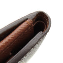 ルイヴィトン LOUIS VUITTON ポルトモネ ビエ カルトクレディ M61652 モノグラム モノグラムキャンバス 二つ折り財布 ゴールド金具 茶 Wホック財布