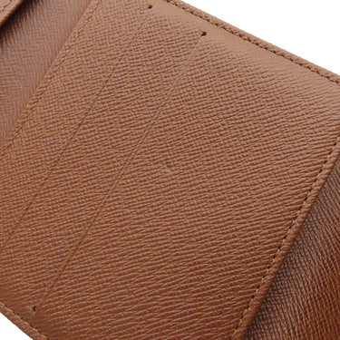 ルイヴィトン LOUIS VUITTON ポルトモネ ビエ カルトクレディ M61652 モノグラム モノグラムキャンバス 二つ折り財布 ゴールド金具 茶 Wホック財布