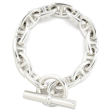 エルメス HERMES シェーヌダンクル GM シルバー シルバー925 ブレスレット 13コマ スターリングシルバー AG925