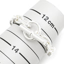 エルメス HERMES シェーヌダンクル PM シルバー シルバー925 ブレスレット 15コマ スターリングシルバー SV925