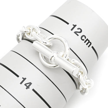 エルメス HERMES シェーヌダンクル PM シルバー シルバー925 ブレスレット 15コマ スターリングシルバー SV925