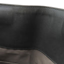 ボッテガヴェネタ BOTTEGA VENETA イントレチャート ビジネスバッグ ブラック レザー トートバッグ マットブラック金具 黒