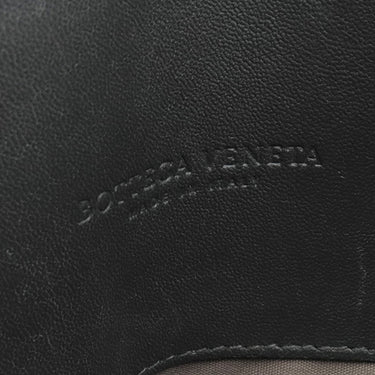 ボッテガヴェネタ BOTTEGA VENETA イントレチャート ビジネスバッグ ブラック レザー トートバッグ マットブラック金具 黒