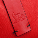 クリスチャンルブタン Christian Louboutin カバタ スモール 3205219CM53 ブラック×レッド カーフ トートバッグ シルバー金具 Cabata small 黒 赤 スタッズ