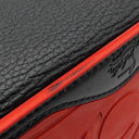 クリスチャンルブタン Christian Louboutin カバタ スモール 3205219CM53 ブラック×レッド カーフ トートバッグ シルバー金具 Cabata small 黒 赤 スタッズ