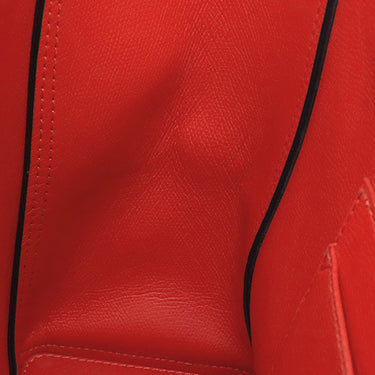クリスチャンルブタン Christian Louboutin カバイカー スモール 1205119B078 ブラック×レッド カーフ トートバッグ シルバー金具 黒 赤 ショルダー 肩掛け