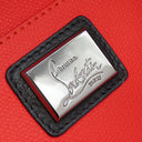 クリスチャンルブタン Christian Louboutin カバイカー スモール 1205119B078 ブラック×レッド カーフ トートバッグ シルバー金具 黒 赤 ショルダー 肩掛け