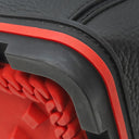 クリスチャンルブタン Christian Louboutin カバイカー スモール 1205119B078 ブラック×レッド カーフ トートバッグ シルバー金具 黒 赤 ショルダー 肩掛け