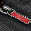 クリスチャンルブタン Christian Louboutin カバイカー スモール 1205119B078 ブラック×レッド カーフ トートバッグ シルバー金具 黒 赤 ショルダー 肩掛け