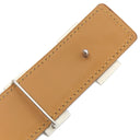 エルメス HERMES コンスタンスH グラファイト ポロサス #110 ベルト シルバー金具 クロコ Hバックル